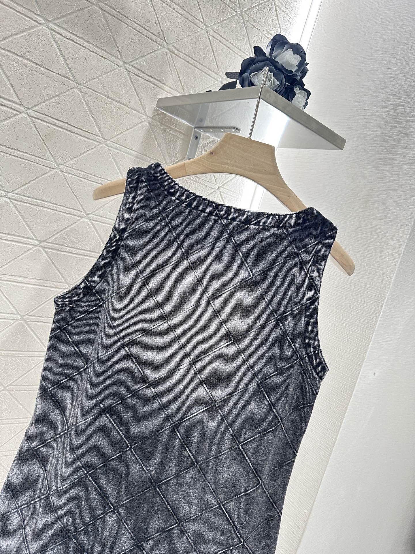 C 2025 neues Produkt Jeanswestenrock 