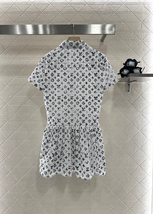 L 2025 new product Short-sleeved dress