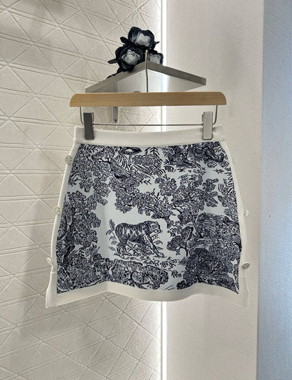 D 2025 new products Short skirt suit