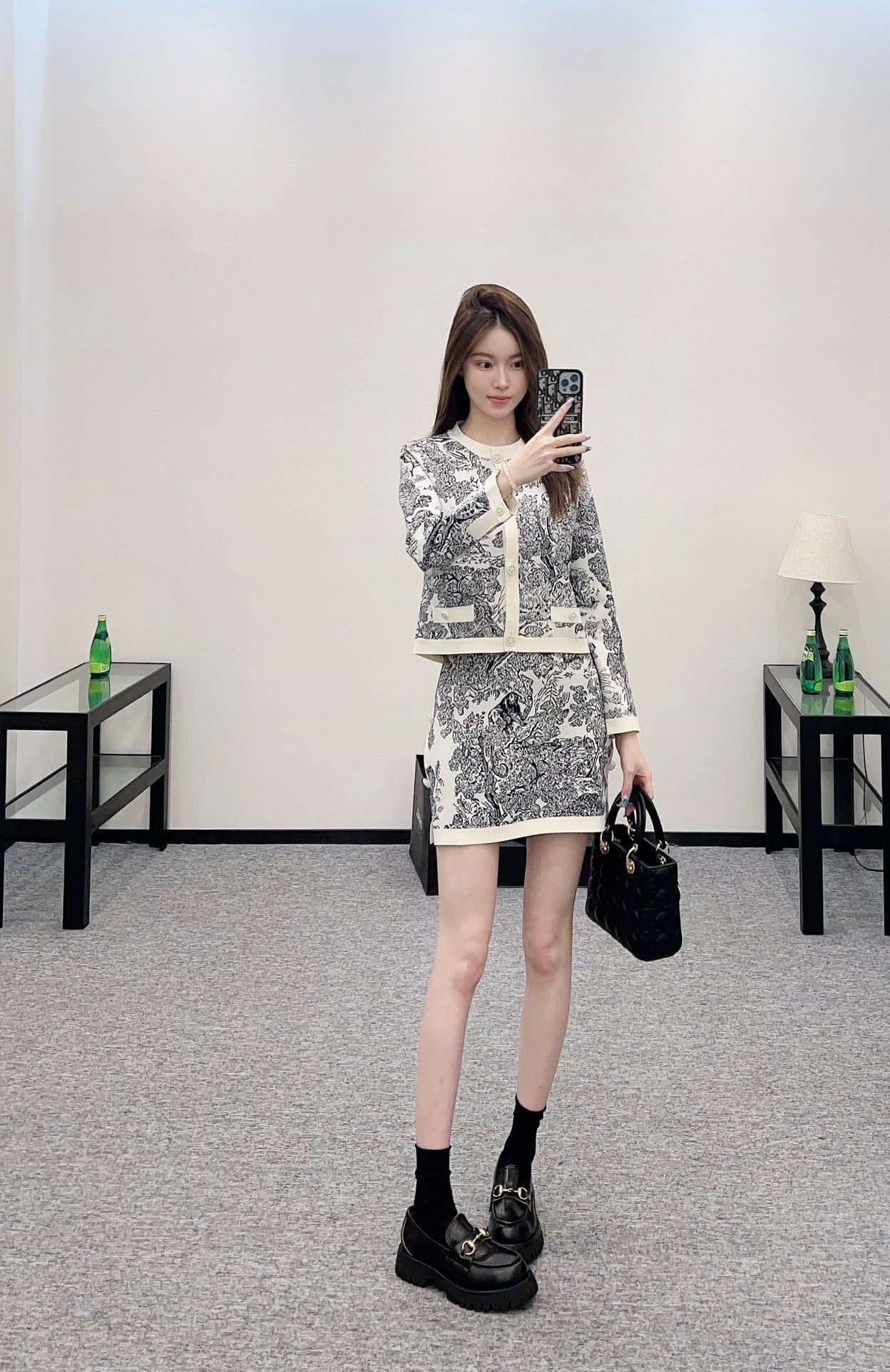 D 2025 new products Short skirt suit