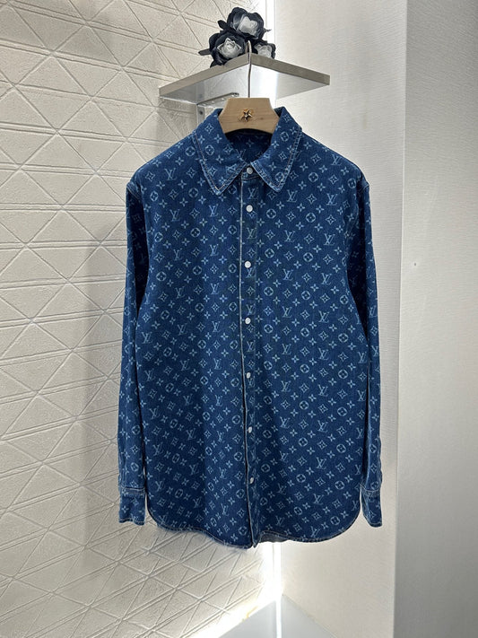 L 2025 new products Shirt and jeans trousers set