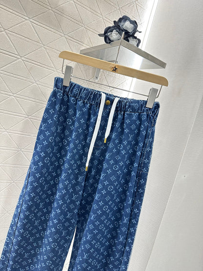 L 2025 new products Shirt and jeans trousers set