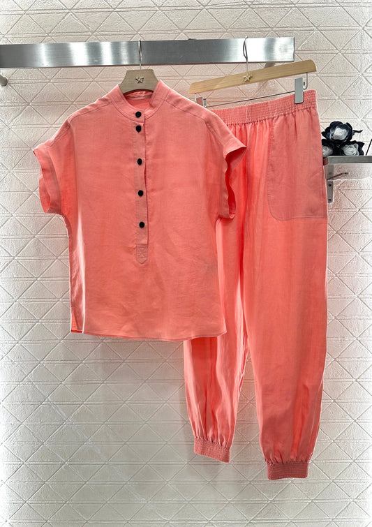 Lor 2025 new arrivals Harem pants suit