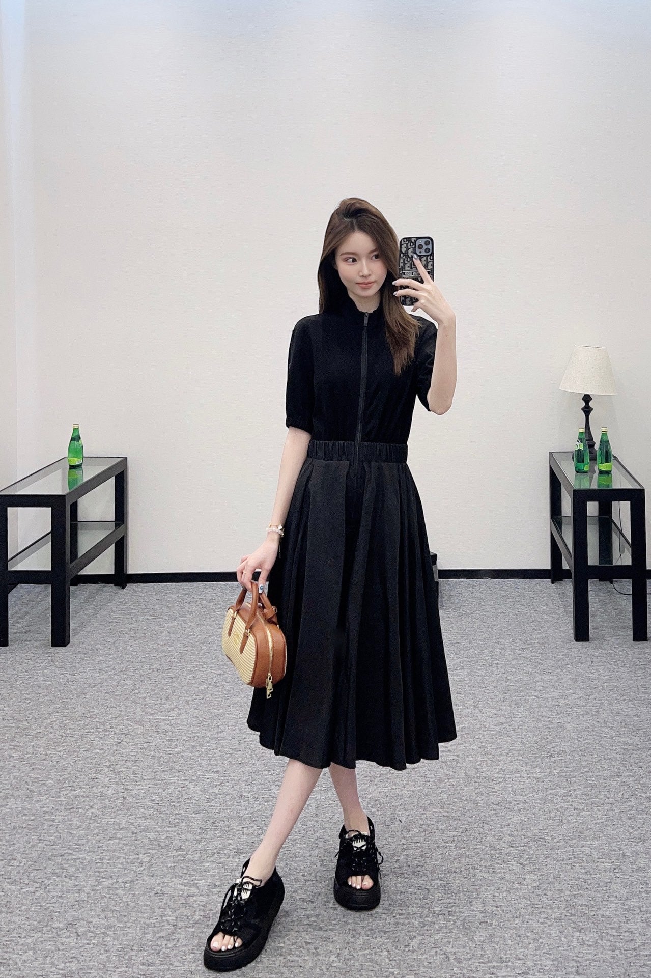 Mo 2025 new product Long dress