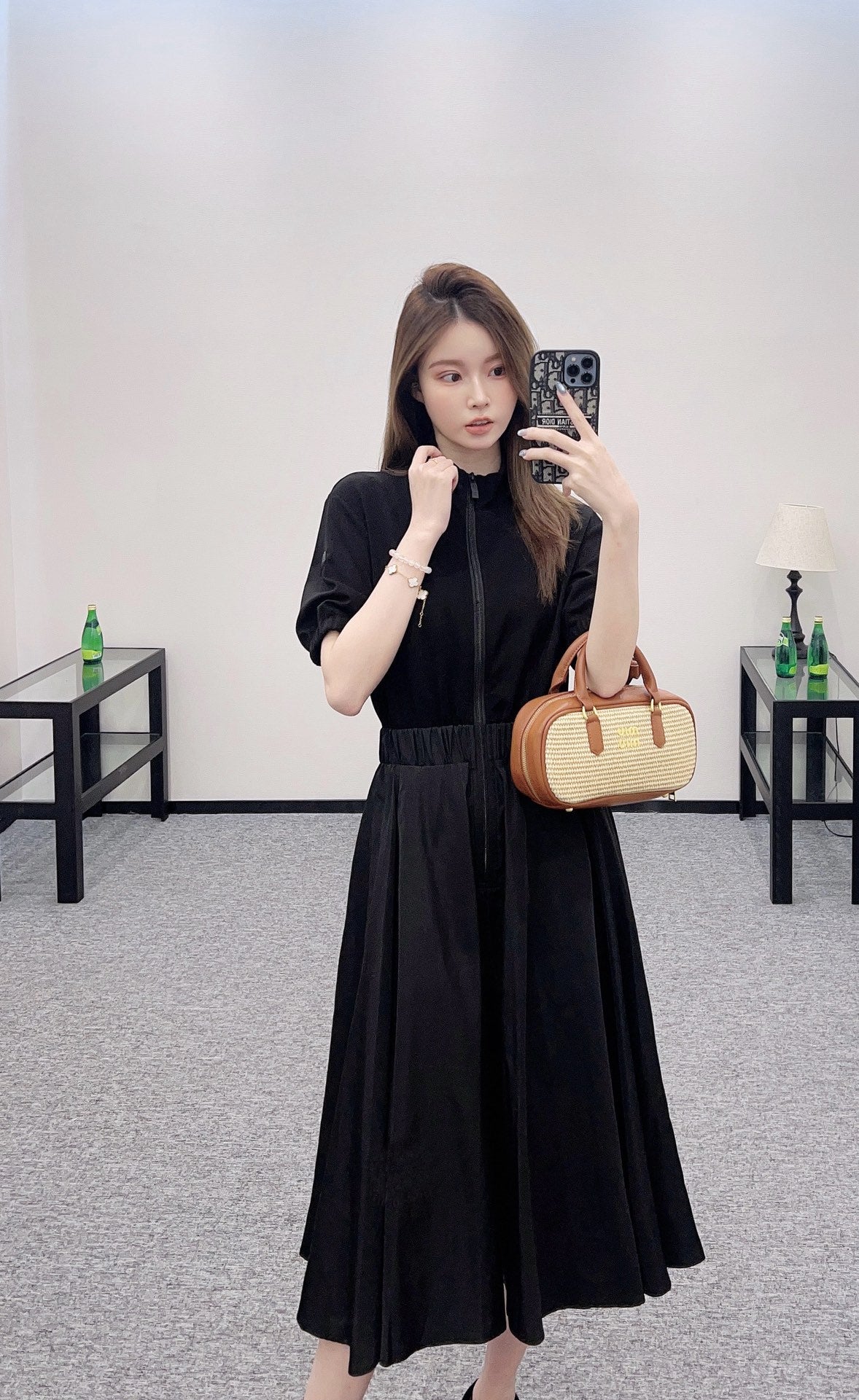 Mo 2025 new product Long dress