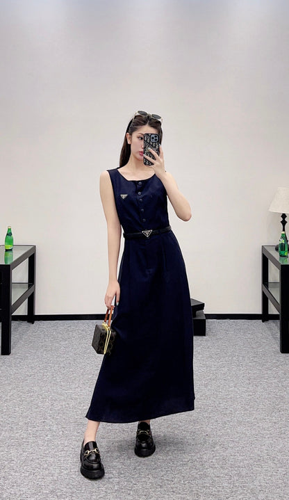 P 2025 new products Sleeveless dress