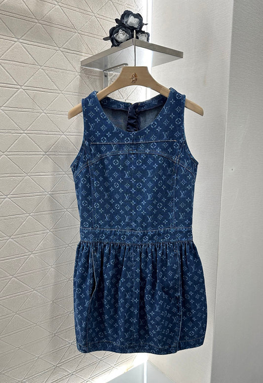 L 2025 new product Denim vest skirt