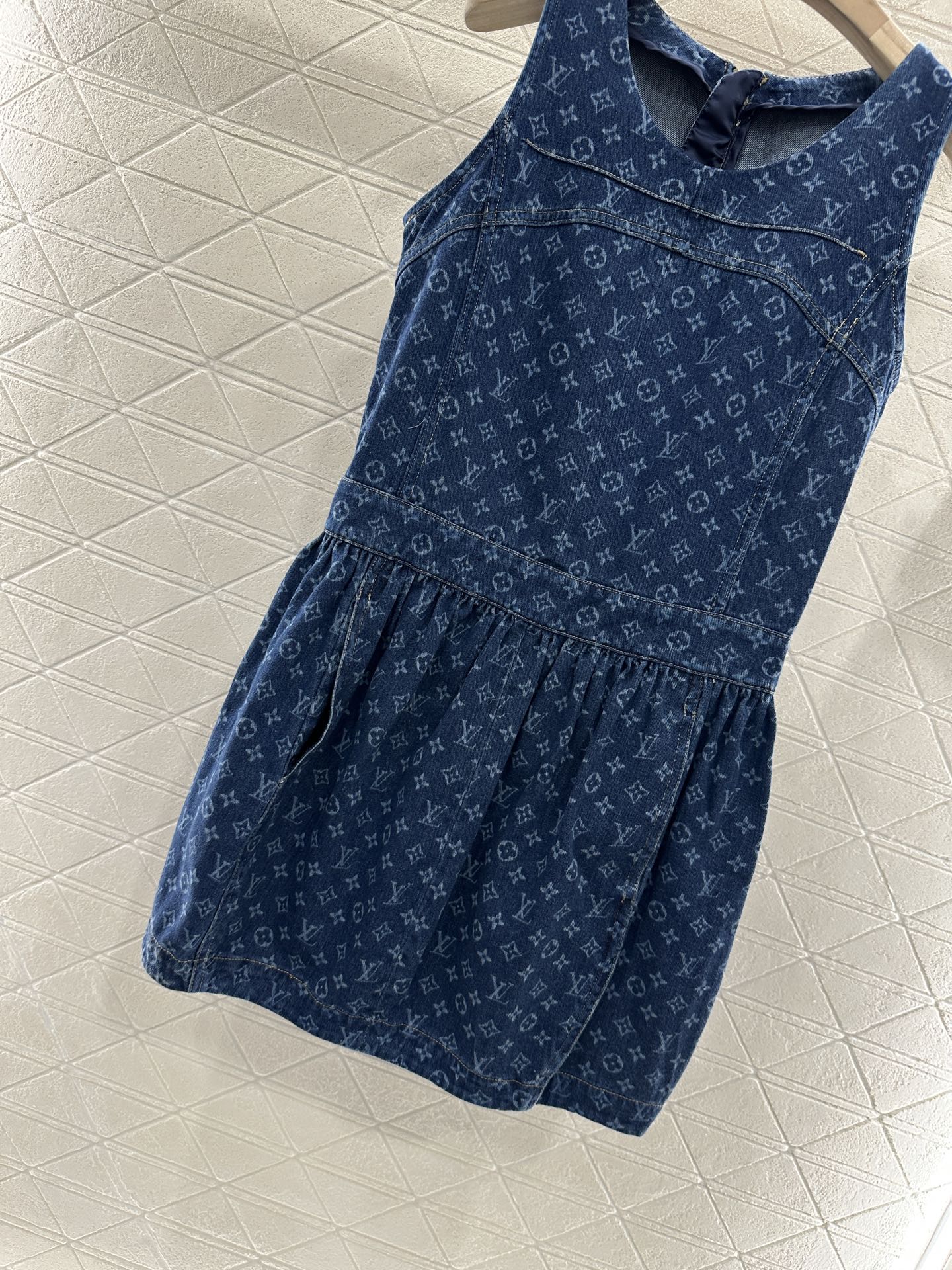 L 2025 new product Denim vest skirt