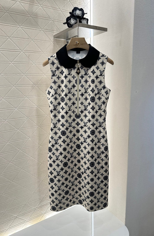 L 2025 new product Printed vest dress
