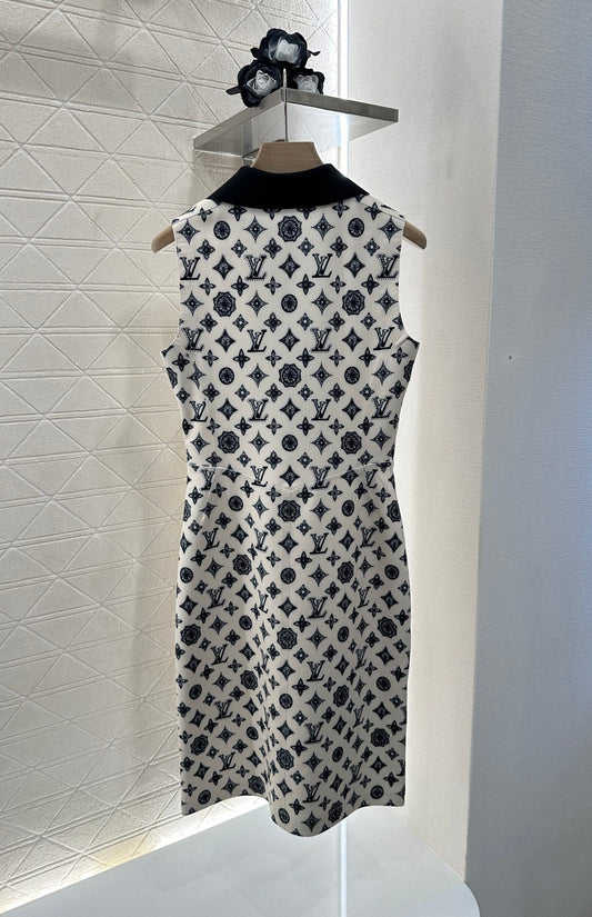 L 2025 new product Printed vest dress