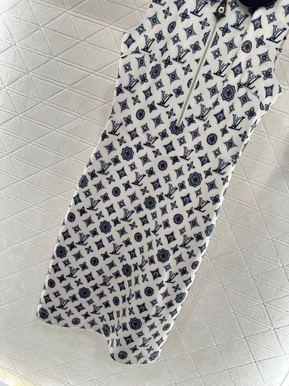 L 2025 new product Printed vest dress