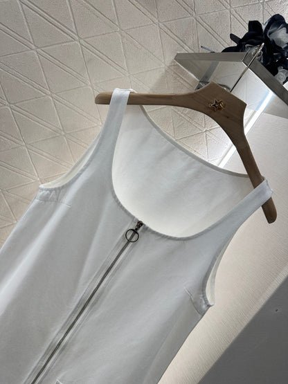 P 2025 new product Denim vest skirt