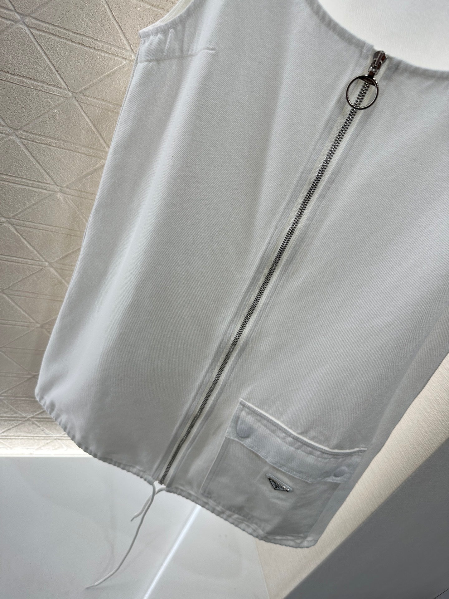 P 2025 new product Denim vest skirt