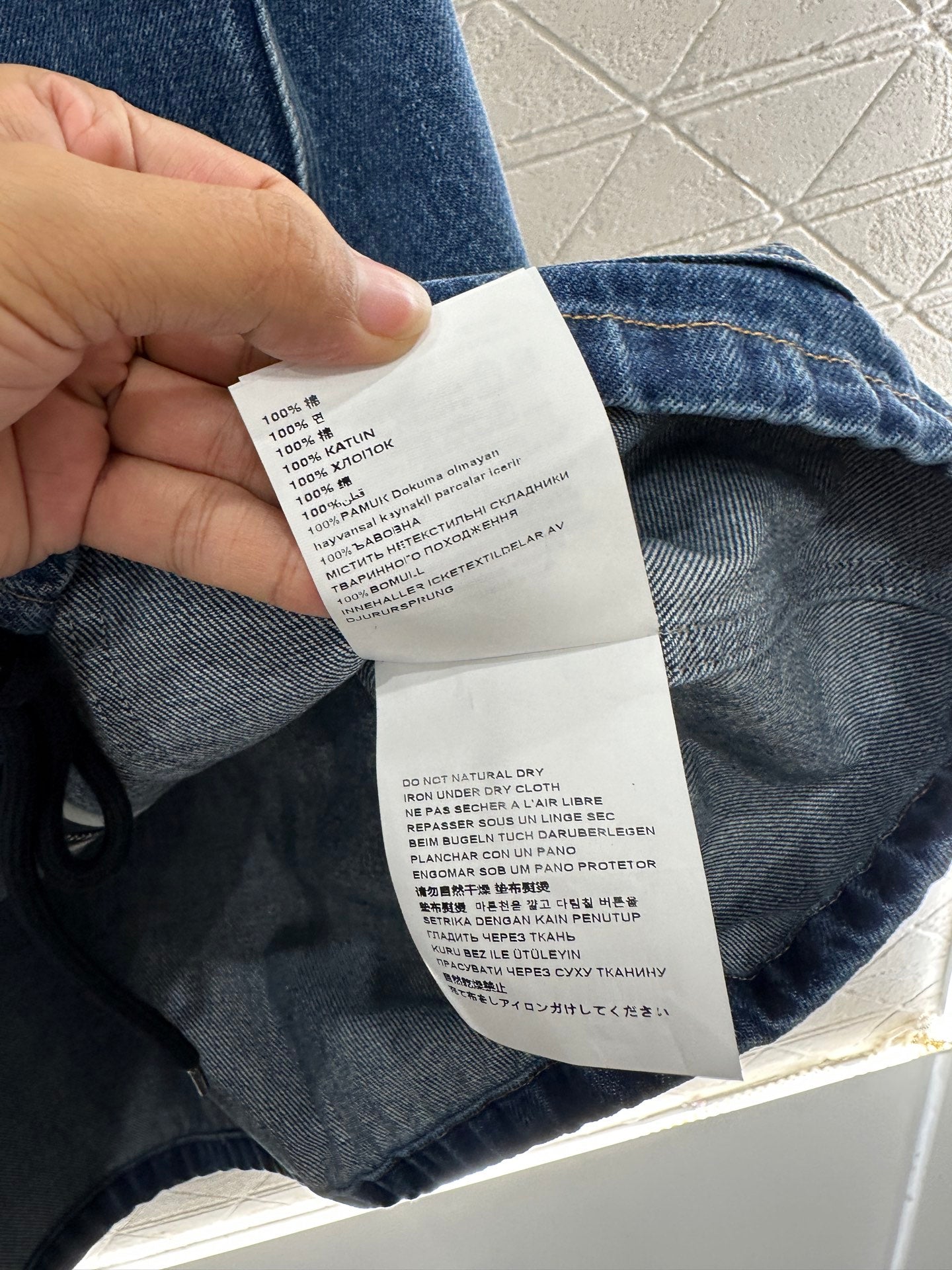 P 2025 new product Denim vest skirt