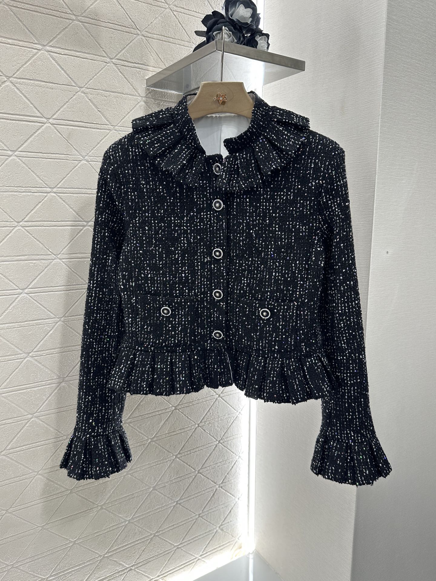 C 2025 new product Lapel skirt suit