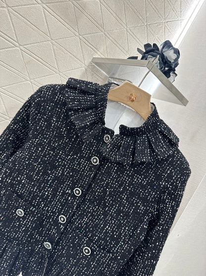 C 2025 new product Lapel skirt suit