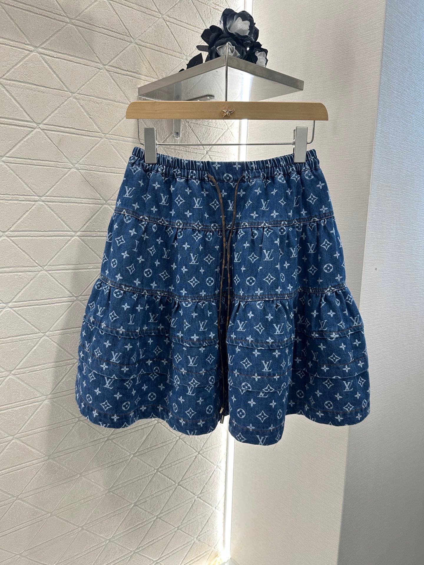 L  2025 new arrivals Denim jacket and skirt set