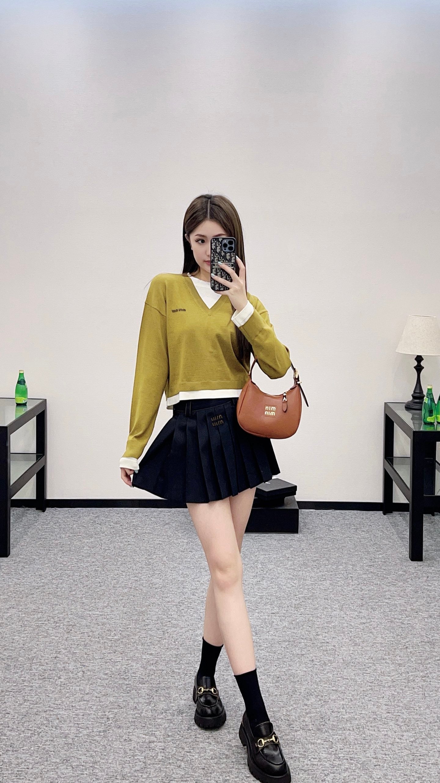 M 2025 new product Knitted long-sleeved sweater