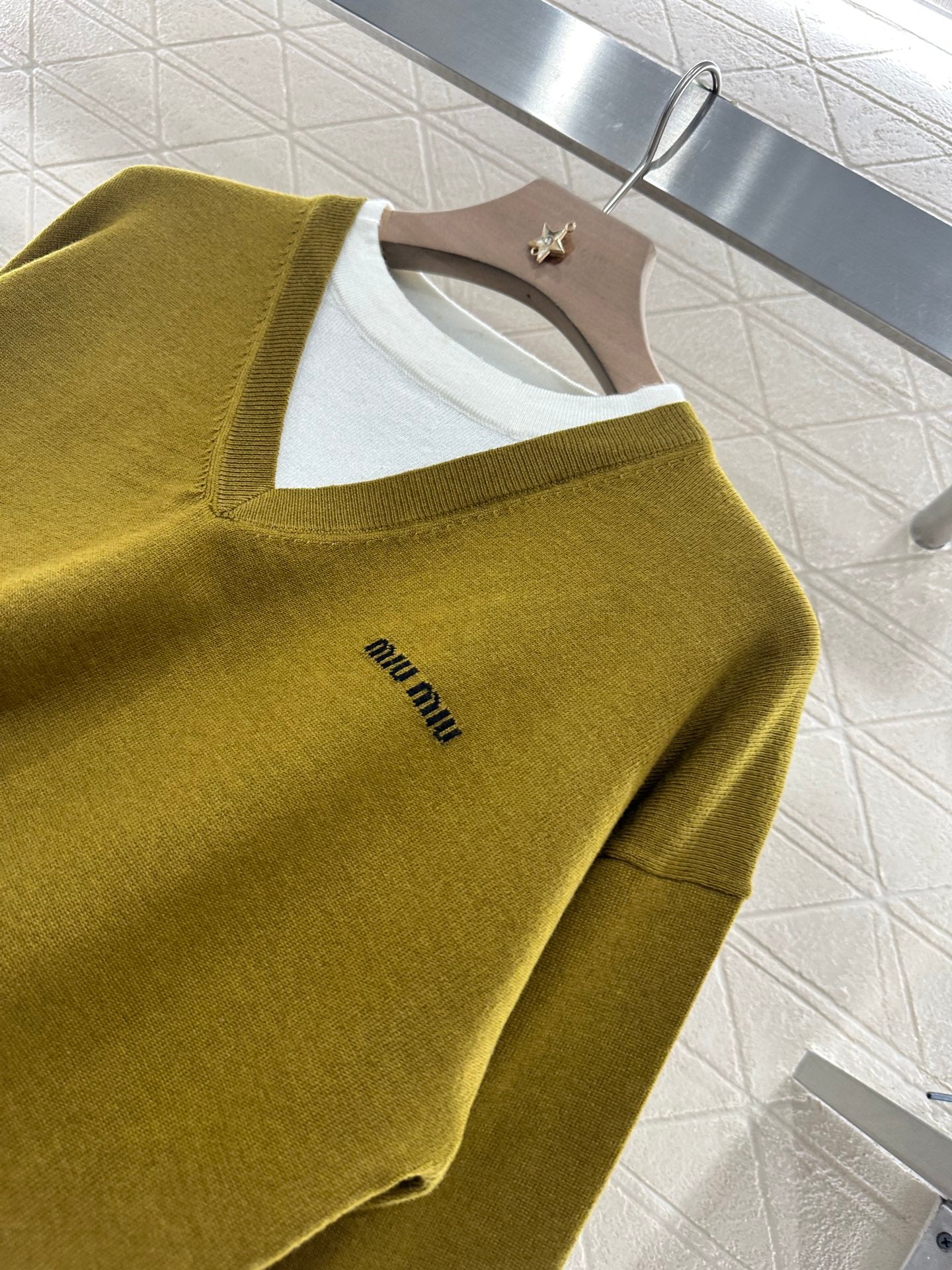 M 2025 new product Knitted long-sleeved sweater