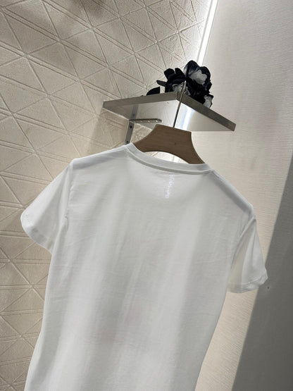 D 2025 new product Round neck printed T-shirt