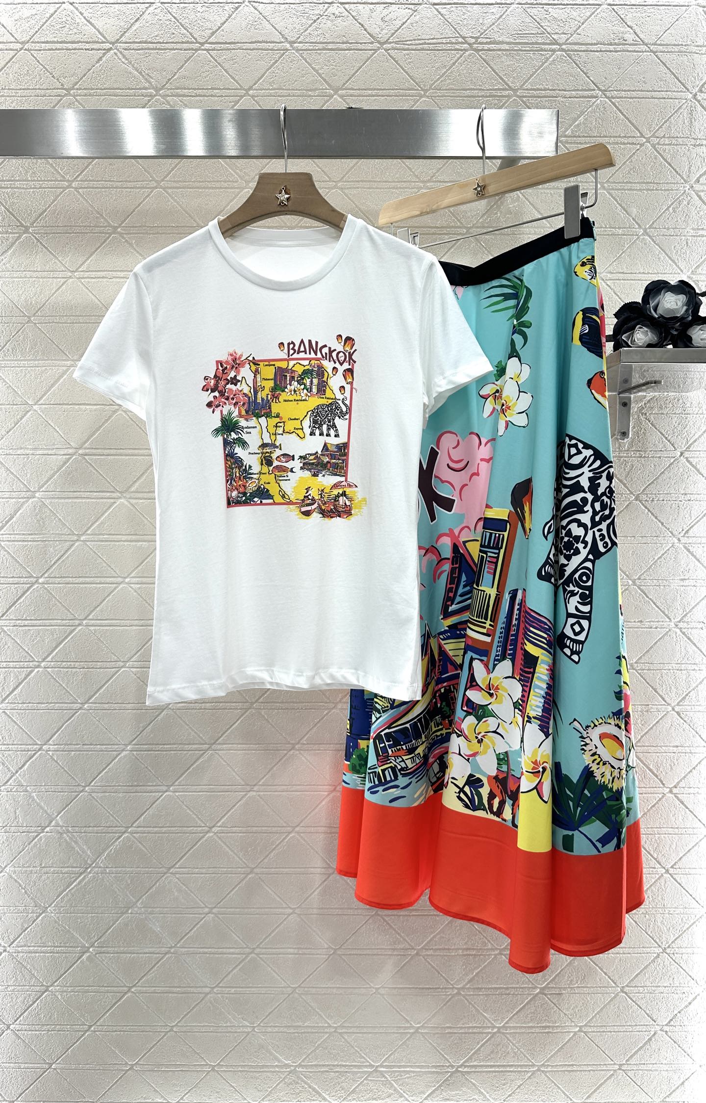 D 2025 new product Round neck printed T-shirt