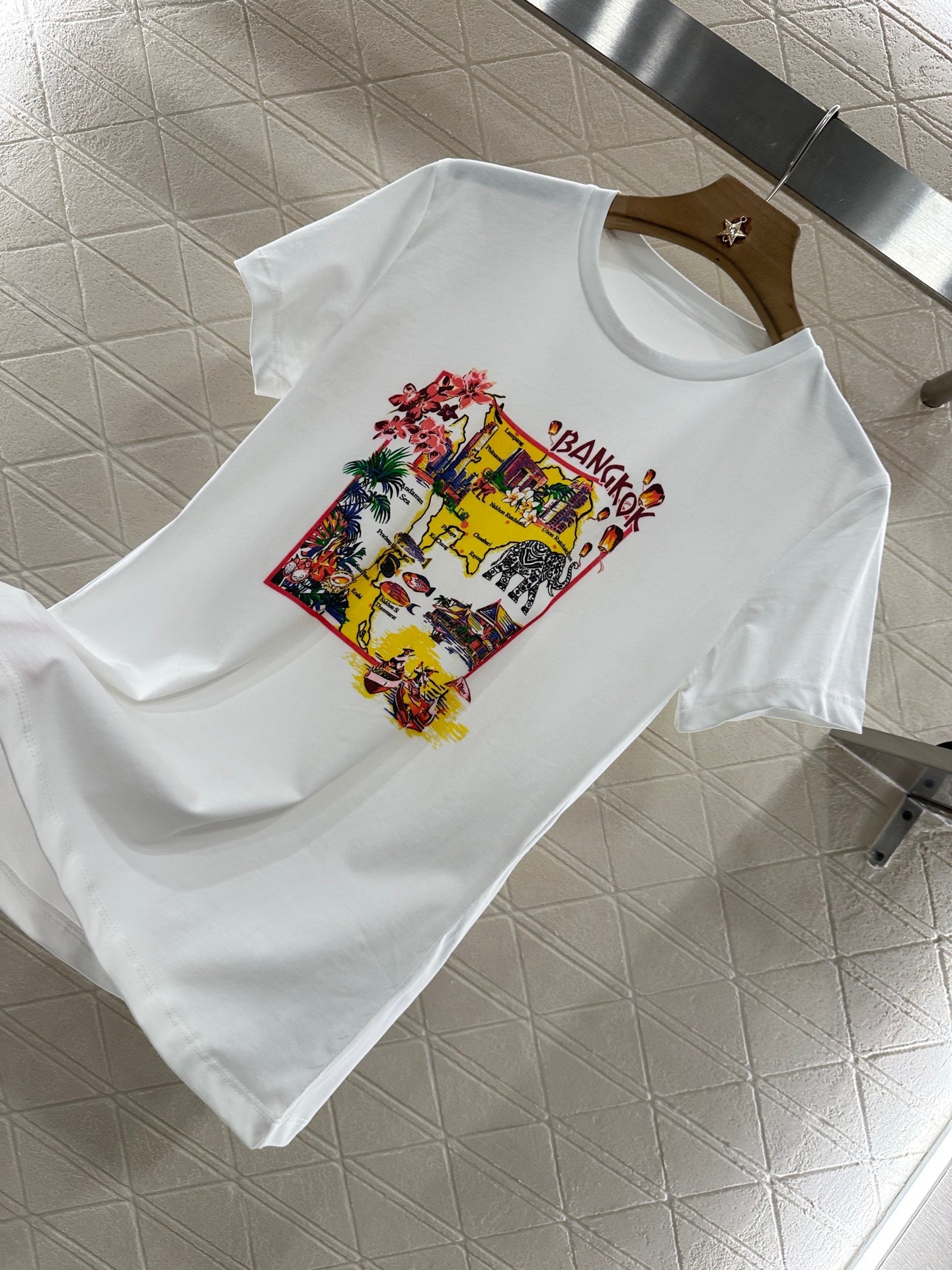 D 2025 new product Round neck printed T-shirt