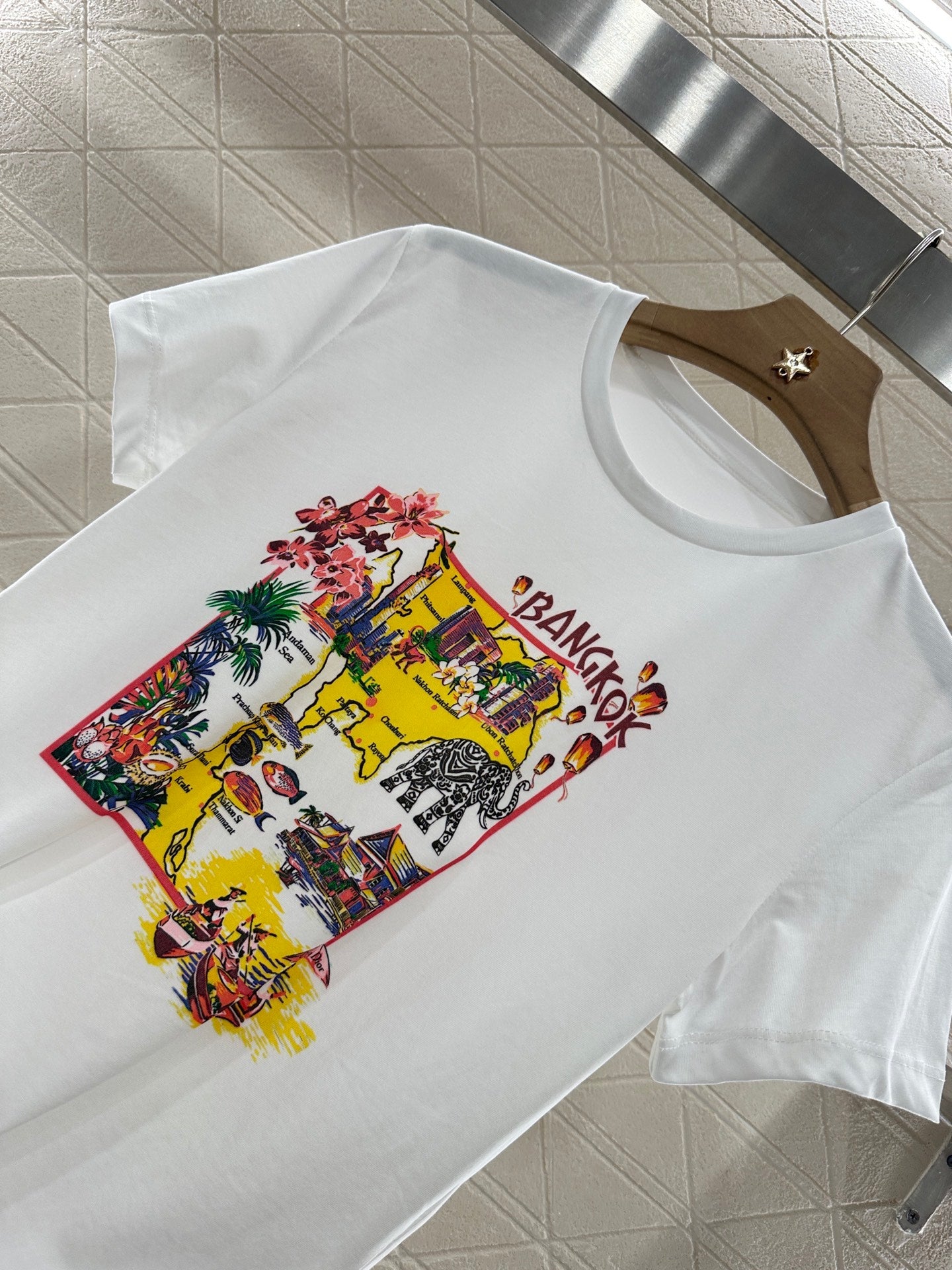 D 2025 new product Round neck printed T-shirt