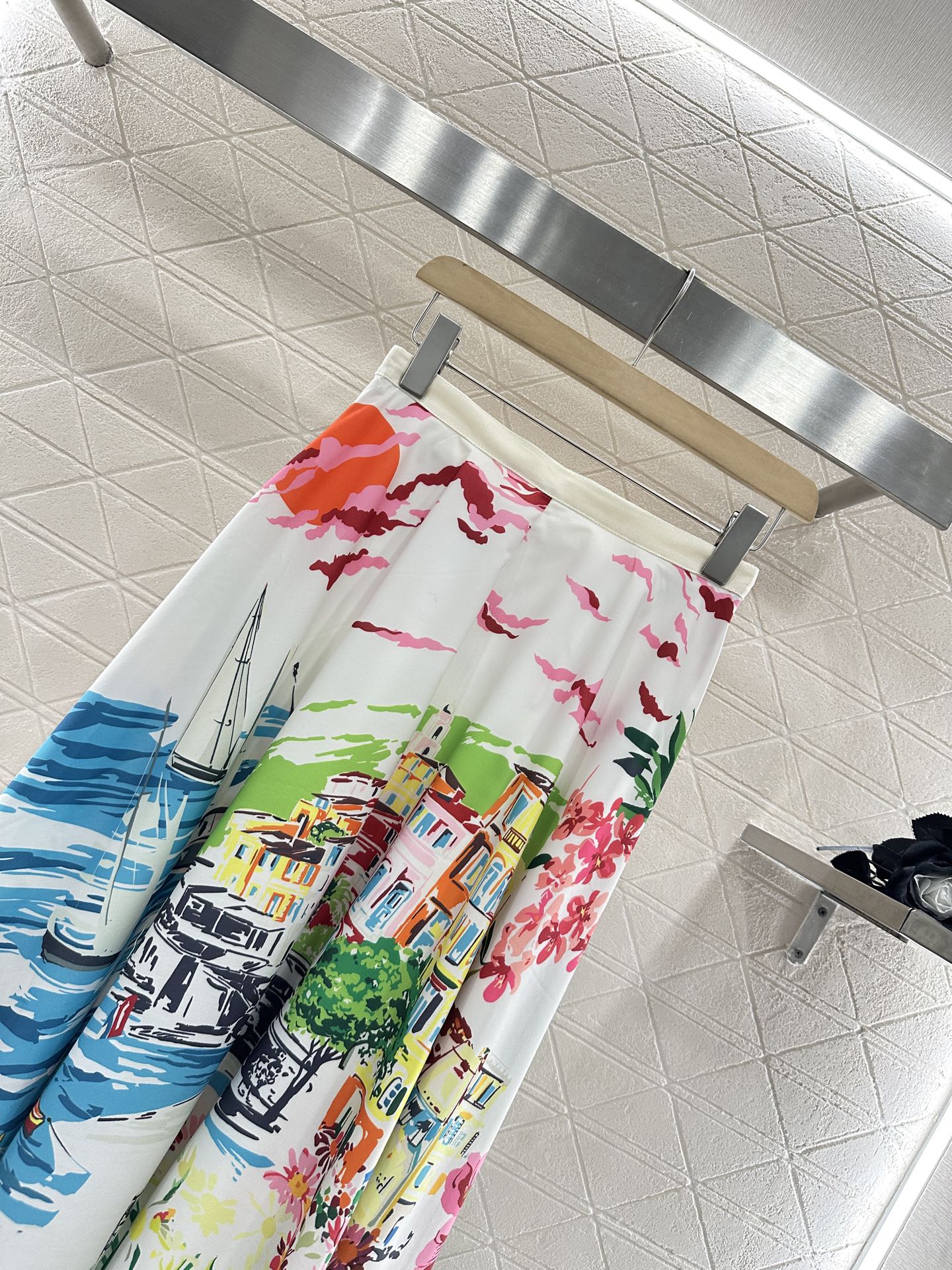D 2025 new product Printed skirt