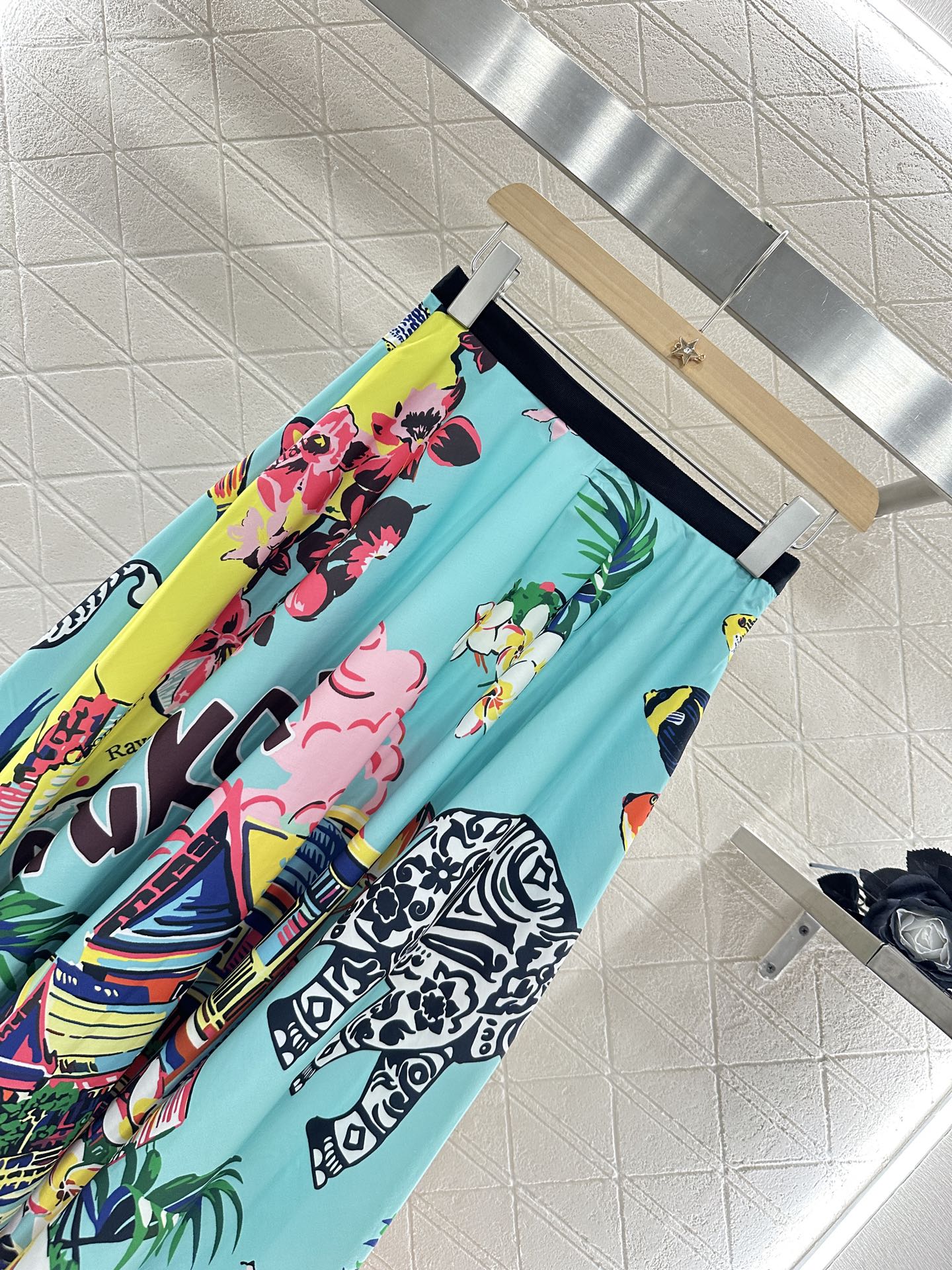 D 2025 new product Printed skirt