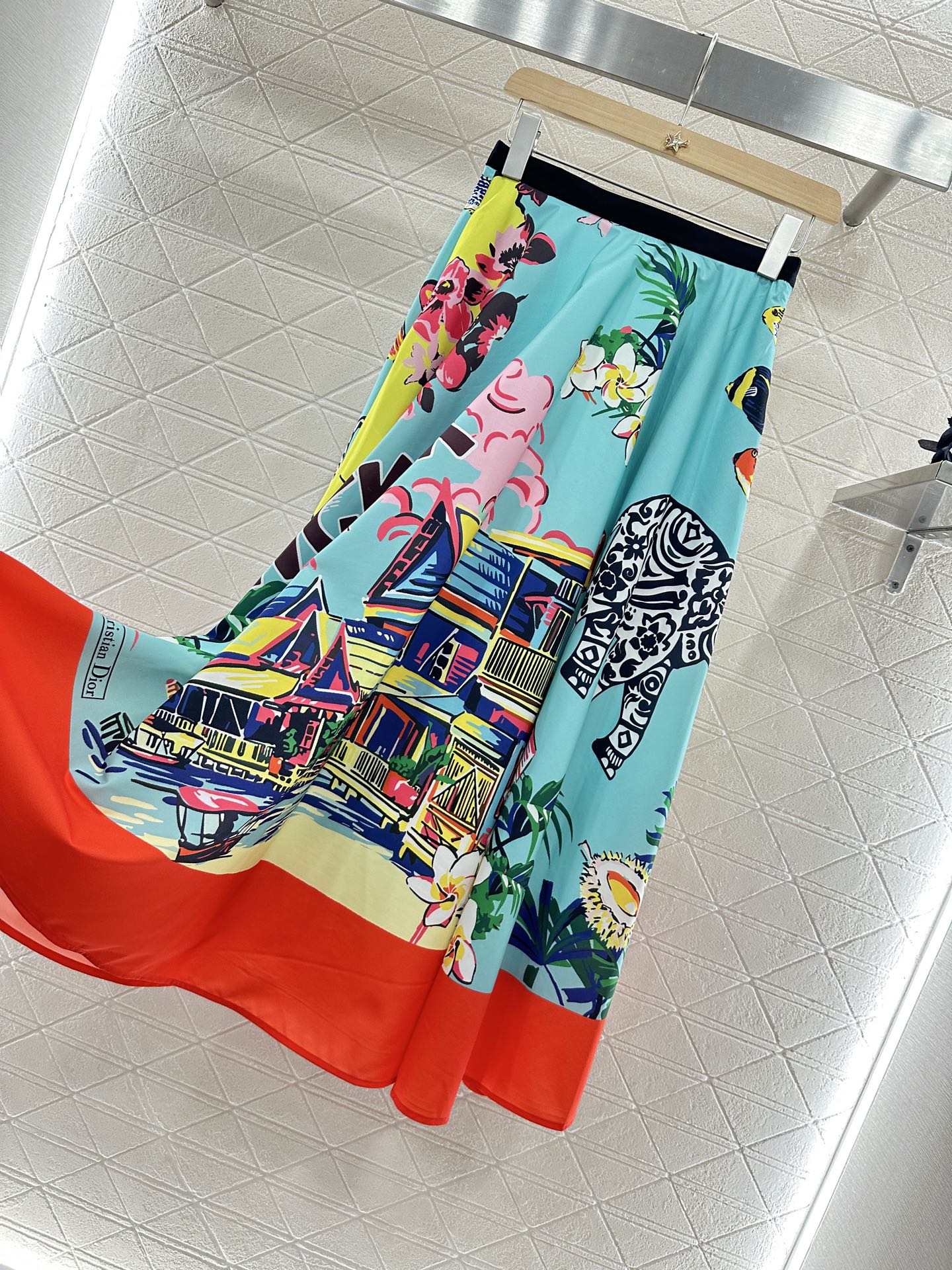 D 2025 new product Printed skirt