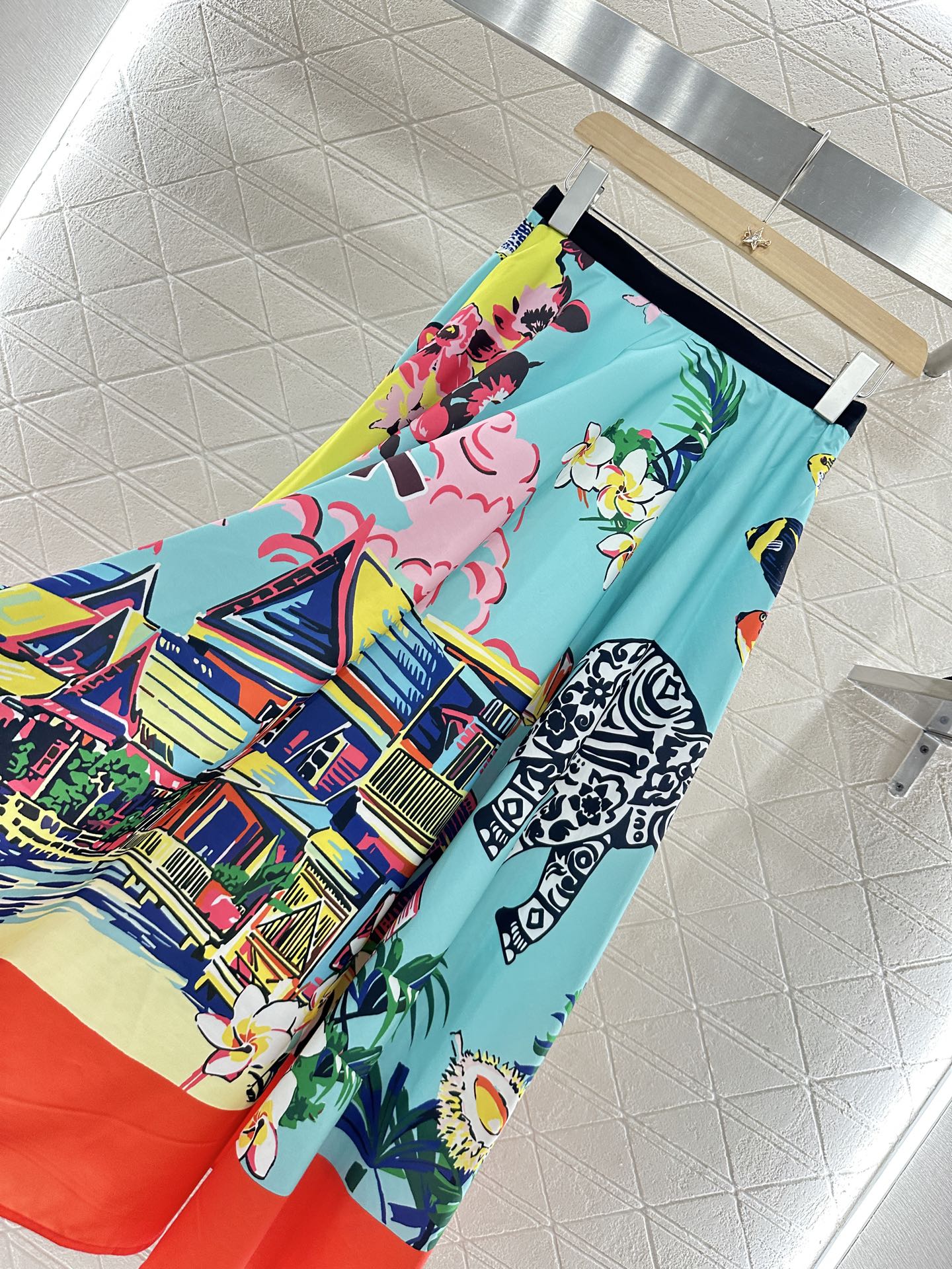 D 2025 new product Printed skirt