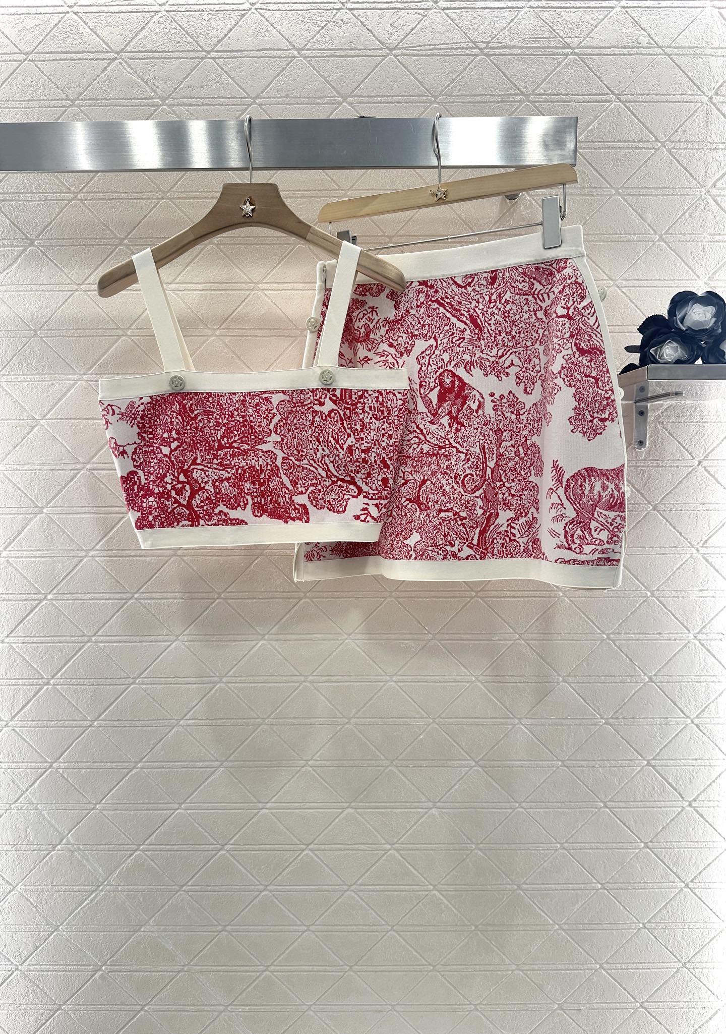 D 2025 new product Vest and skirt set
