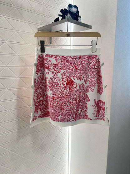 D 2025 new product Vest and skirt set