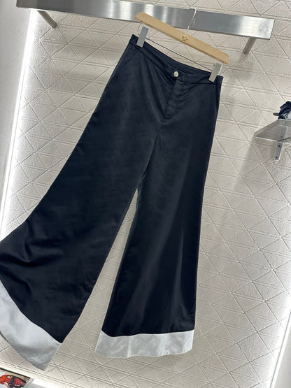 C 2025 new products Wide-leg flared trousers
