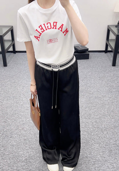 D 2025 new product Drawstring webbing trousers