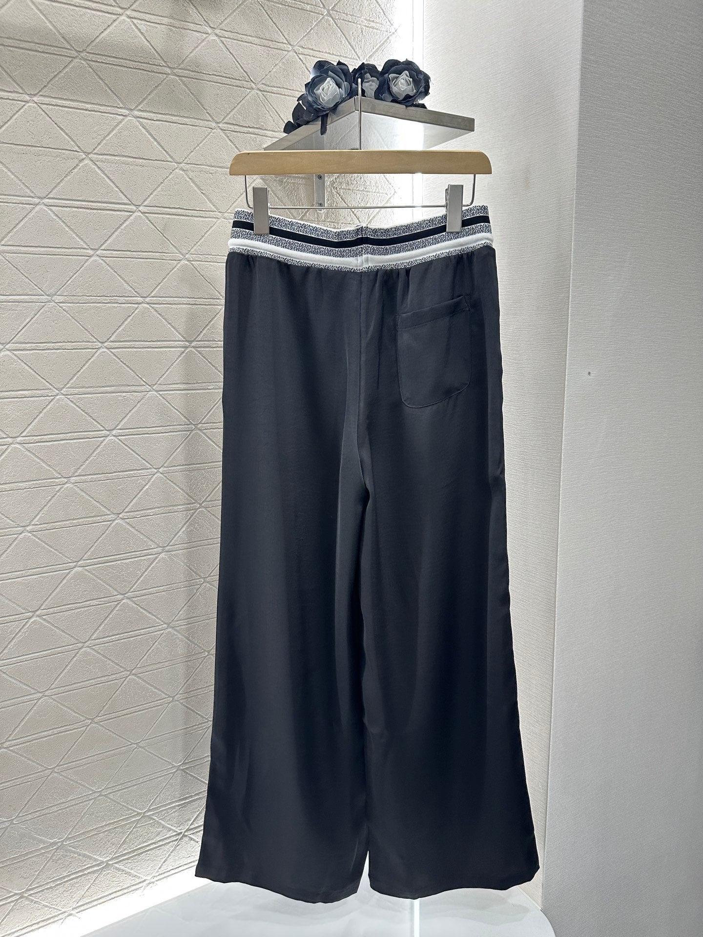 D 2025 new product Drawstring webbing trousers