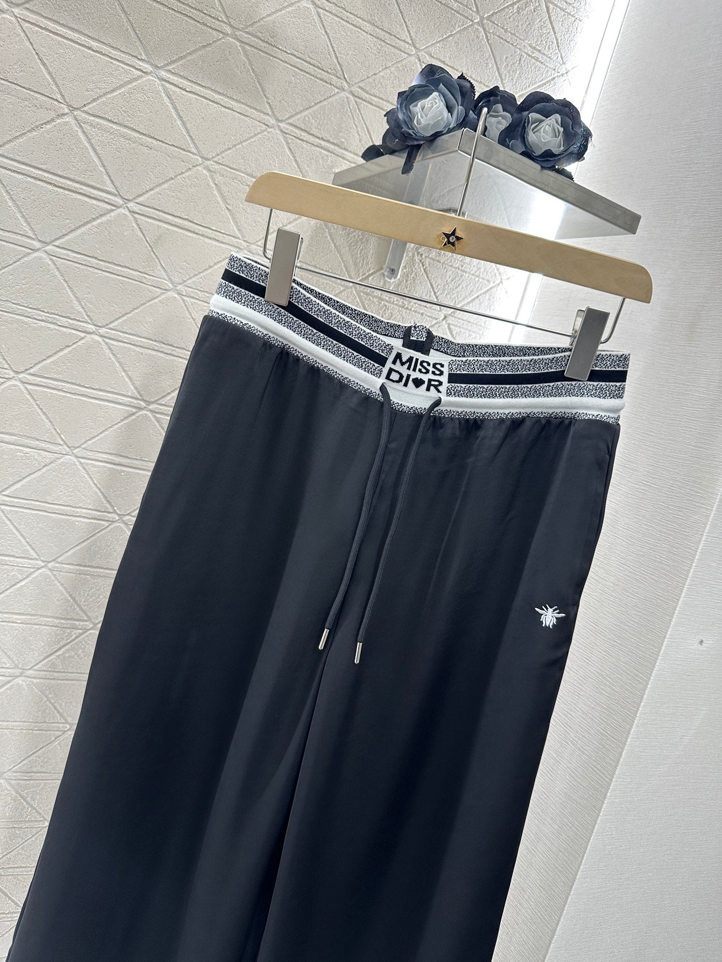 D 2025 new product Drawstring webbing trousers