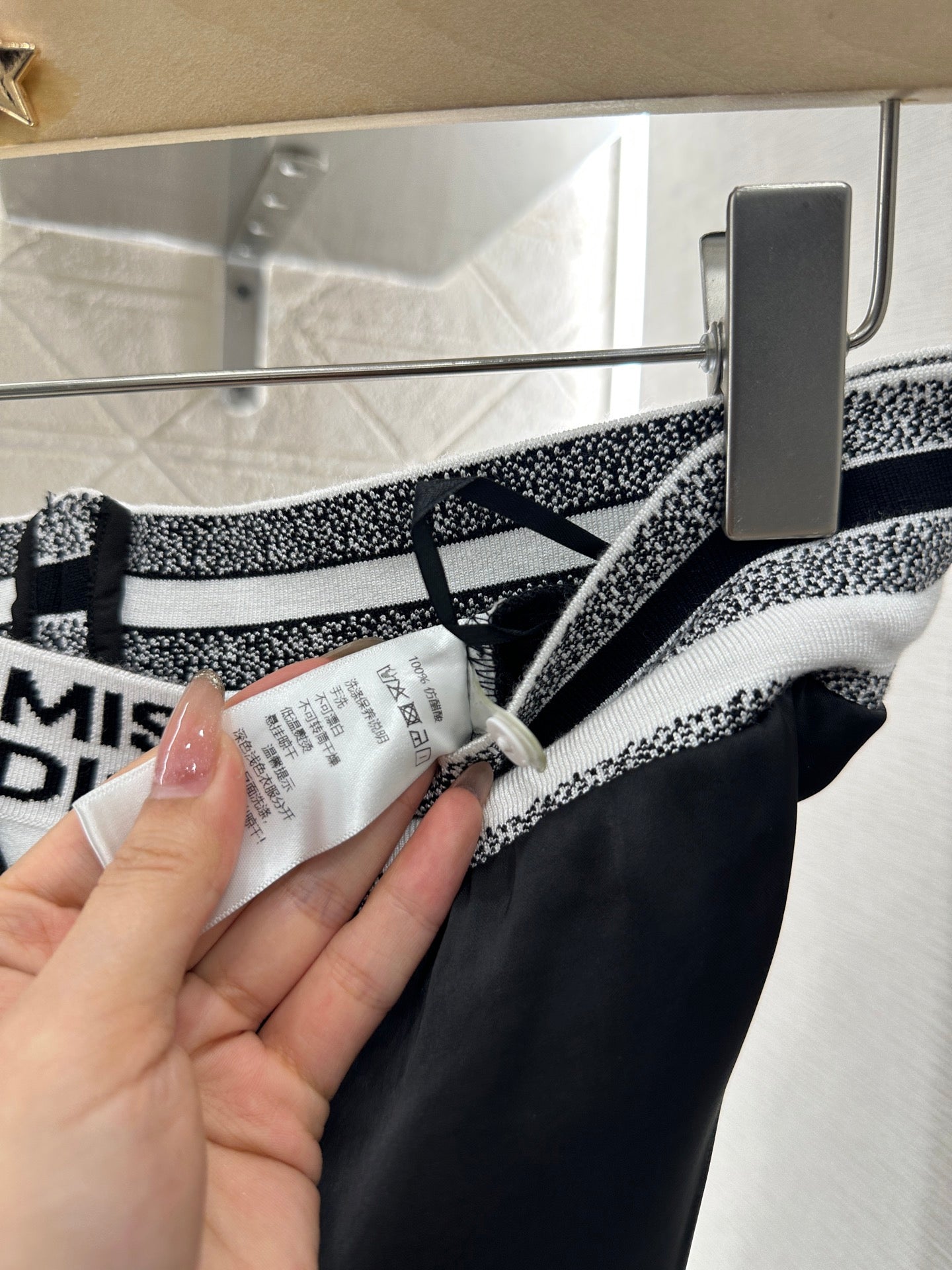 D 2025 new product Drawstring webbing trousers