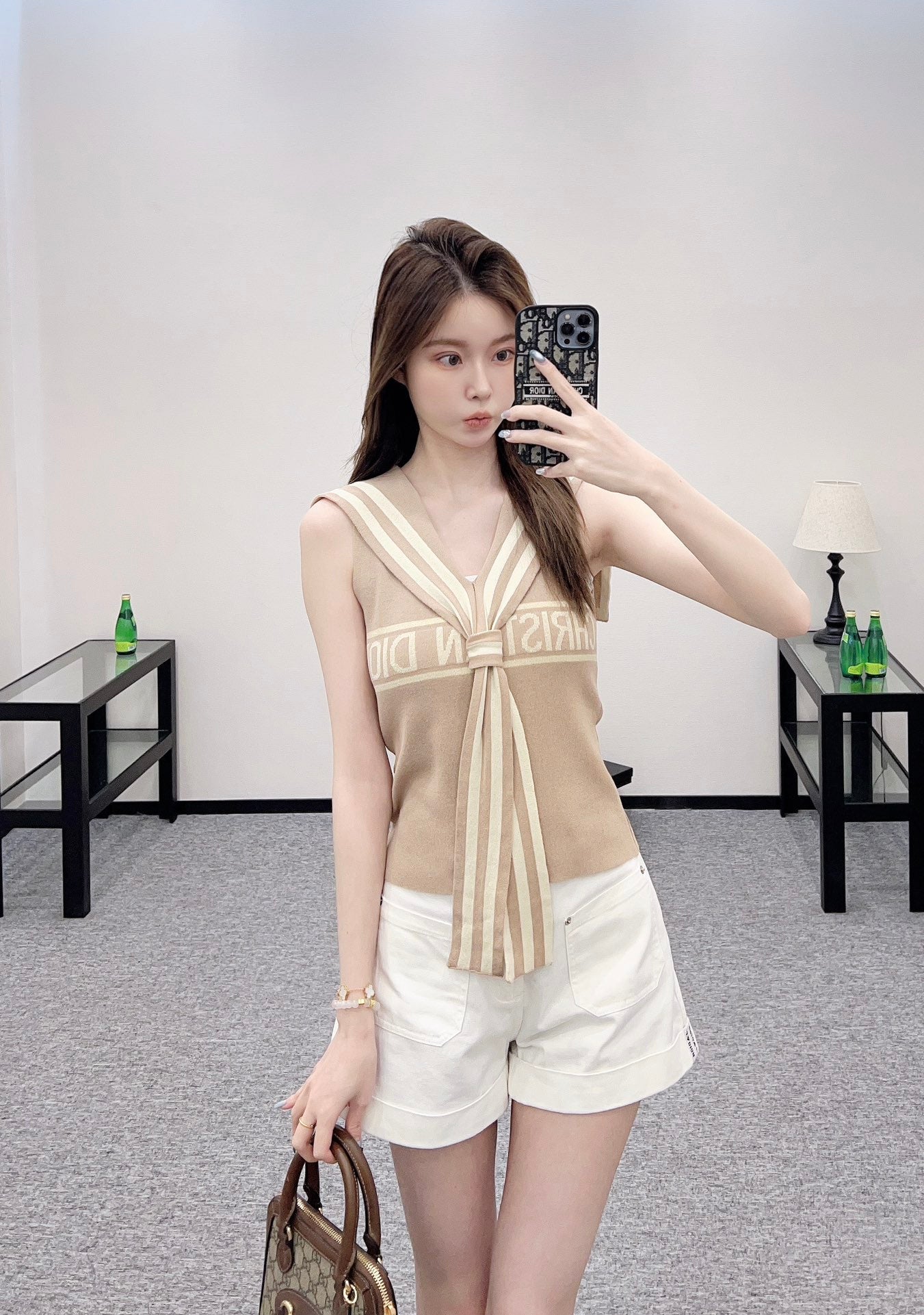 D 2025 new product Shawl knitted vest