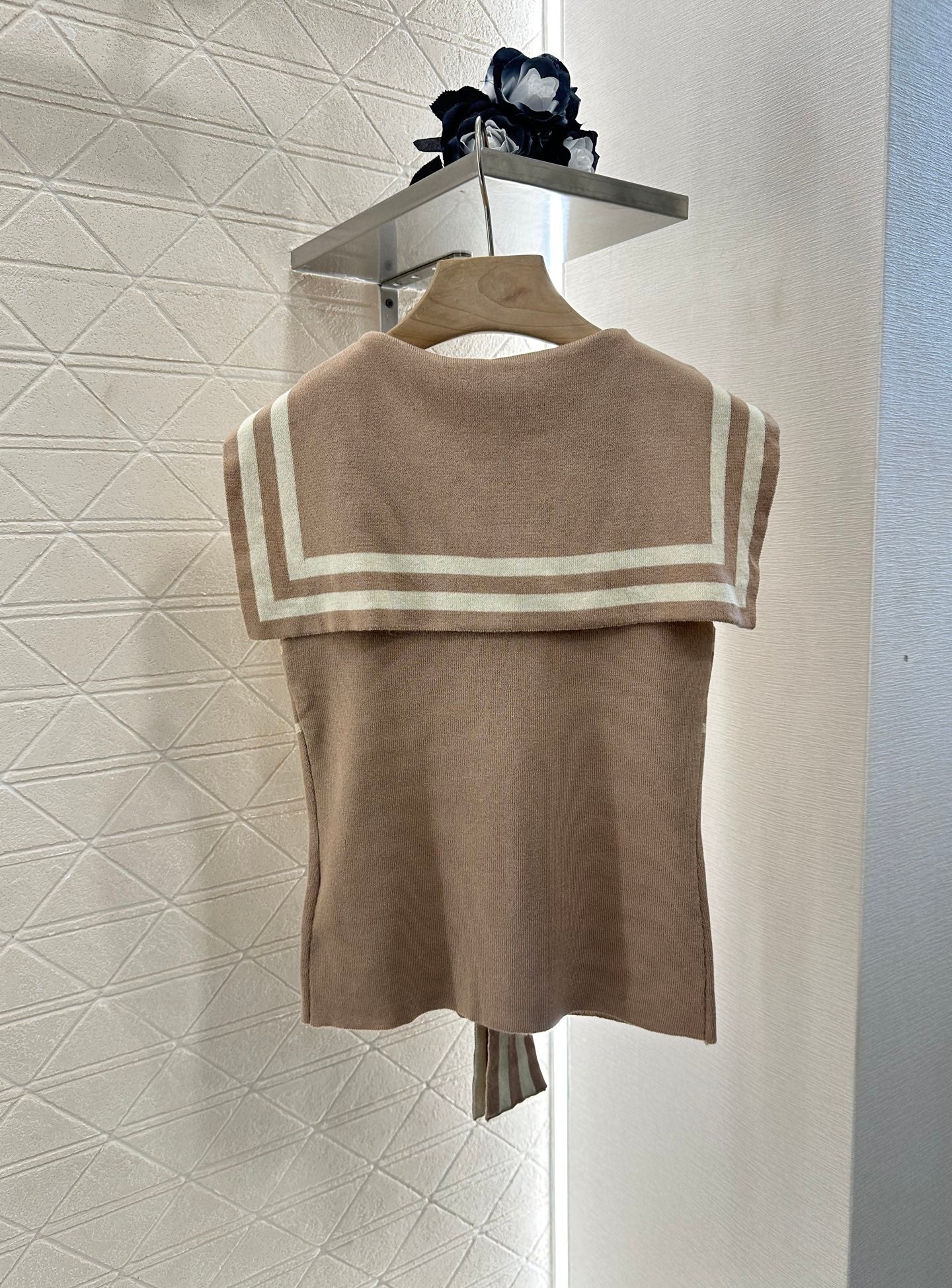 D 2025 new product Shawl knitted vest