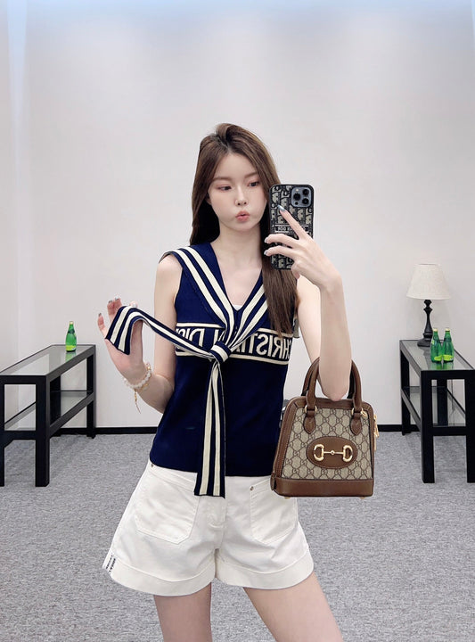 D 2025 new product Shawl knitted vest