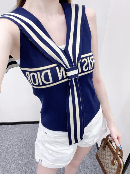 D 2025 new product Shawl knitted vest