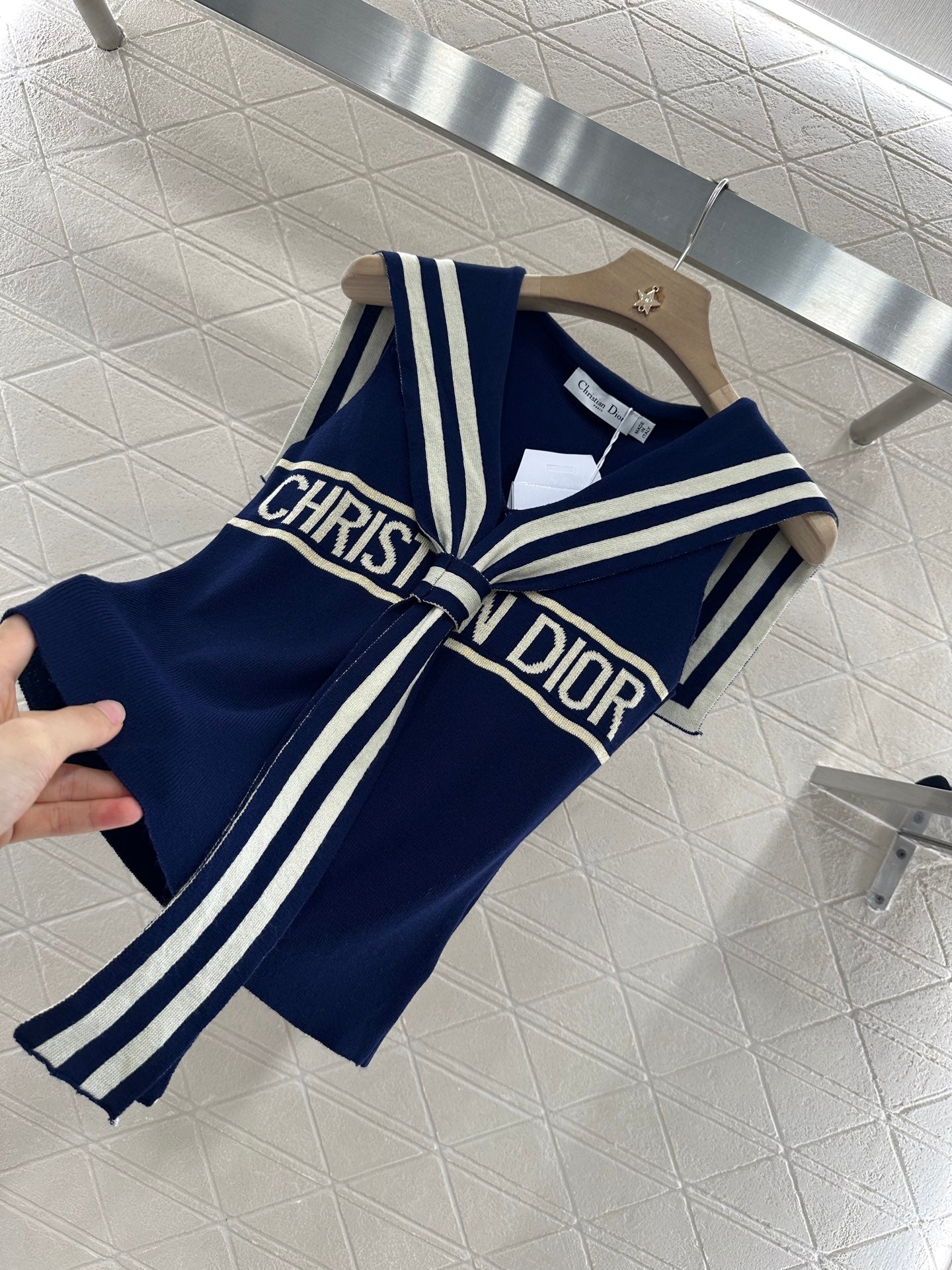 D 2025 new product Shawl knitted vest