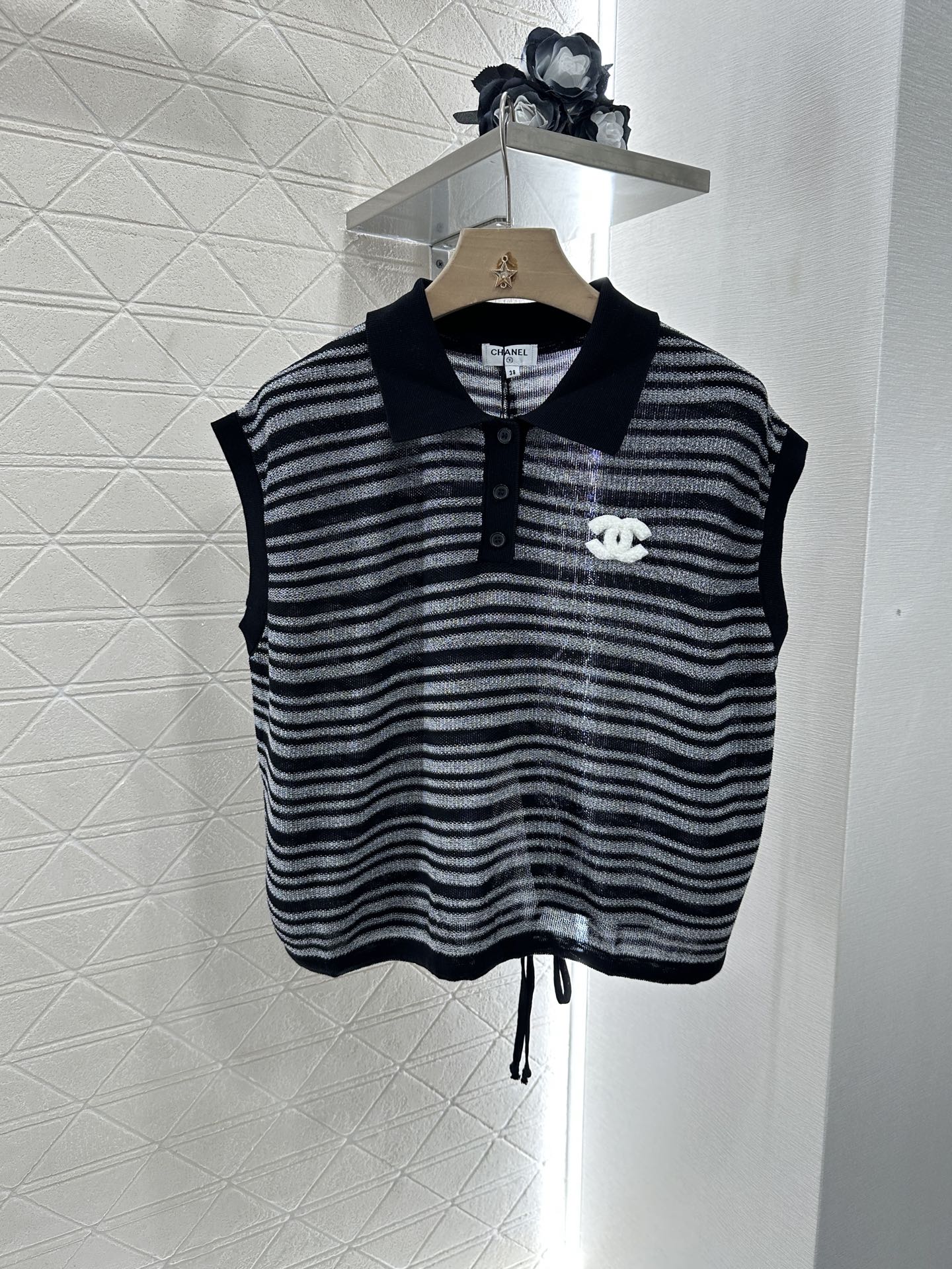 C 2025 new product Knitted sleeveless vest