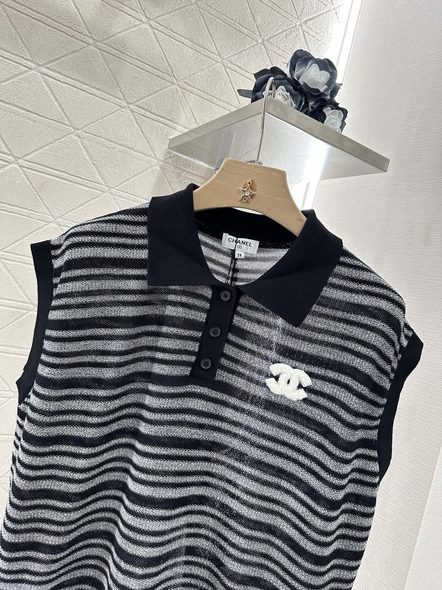 C 2025 new product Knitted sleeveless vest
