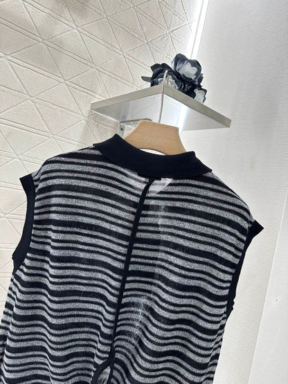 C 2025 new product Knitted sleeveless vest