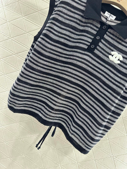 C 2025 new product Knitted sleeveless vest