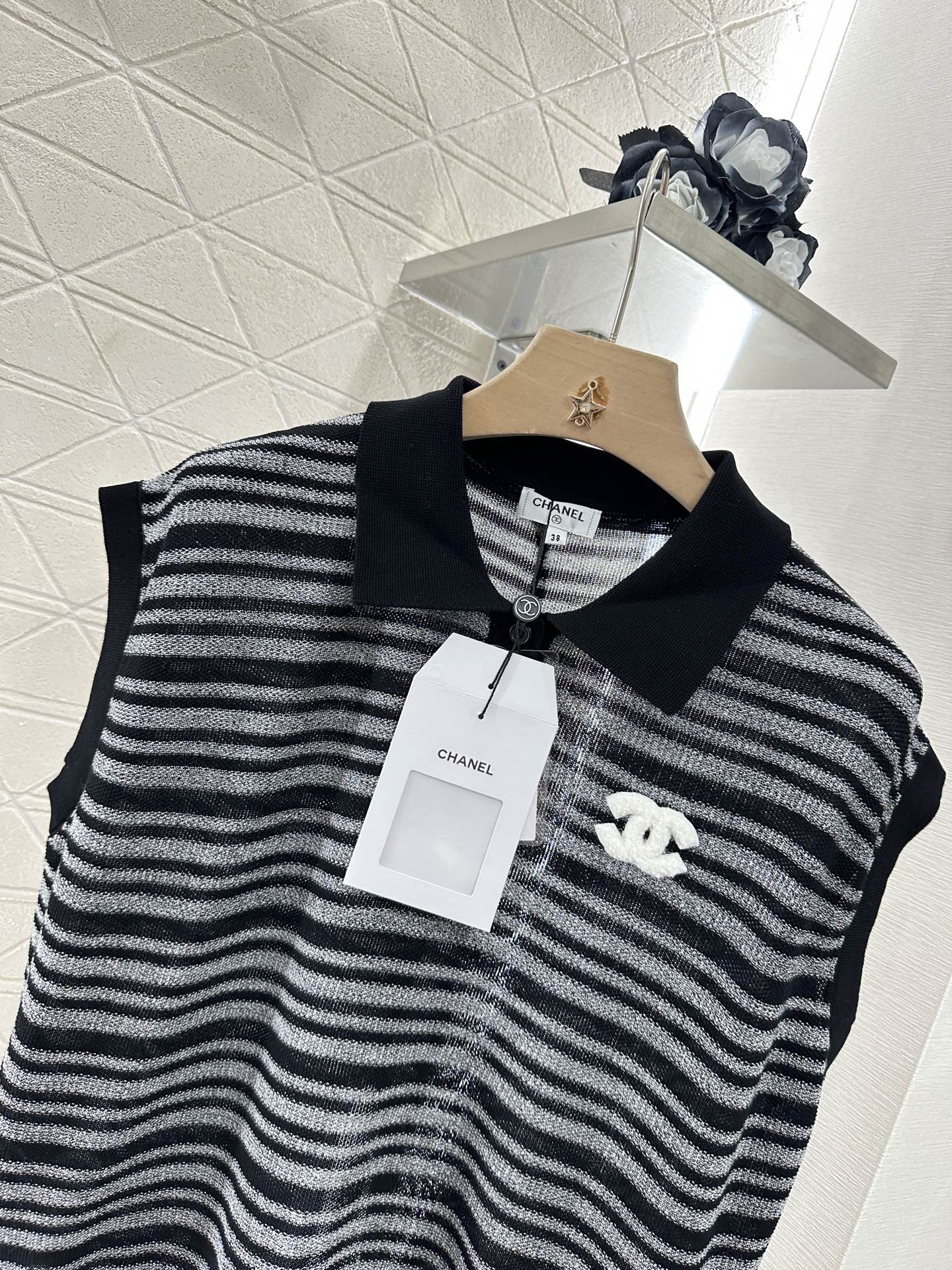 C 2025 new product Knitted sleeveless vest