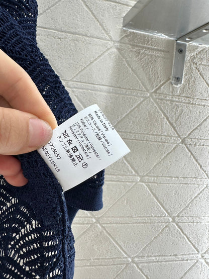 Lo 2025 new product Hollow knitted vest
