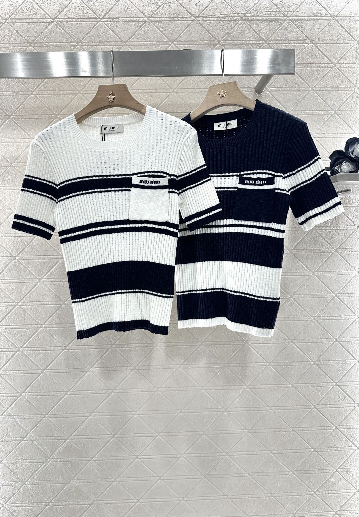 M 2025 new products Knitted short sleeves